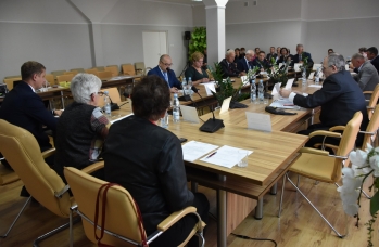 Zdjęcie: XXVII sesja Rady Miejskiej w Sieniawie