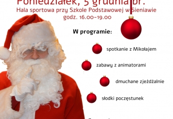 Zdjęcie główne dla: 'Sieniawskie Mikołajki, 5 grudnia 2022 r.' 