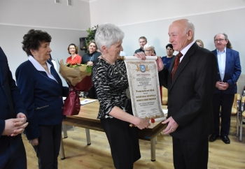 Zdjęcie główne dla: 'Franciszek Woś otrzymał tytuł honorowego obywatela Miasta i Gminy Sieniawa' 