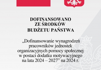 Zdjęcie główne dla: 'Informacja o dofinansowaniu wynagrodzeń pracowników jednostek opieki społecznej Miasta i Gminy Sieniawa' 