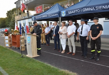 Zdjęcie główne dla: 'XII Powiatowe Zawody Sportowo-Pożarnicze w Sieniawie. OSP Widaczów broni tytuł mistrza powiatu, Gać najlepsza wśród kobiet'