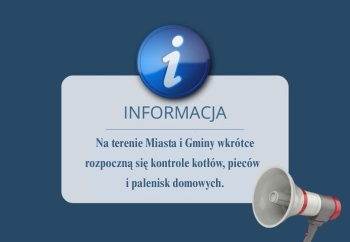 Zdjęcie główne dla: 'Informacja o kontroli kotłów, pieców i palenisk domowych.' 