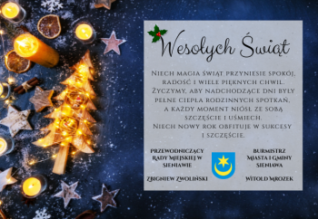 Zdjęcie główne dla: 'Życzenia z okazji Świąt Bożego Narodzenia' 