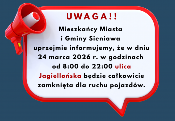 Zdjęcie główne dla: 'Zamknięcie ulicy Jagiellońskiej!' 