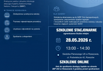 Zdjęcie główne dla: 'Szkolenie SENT' 