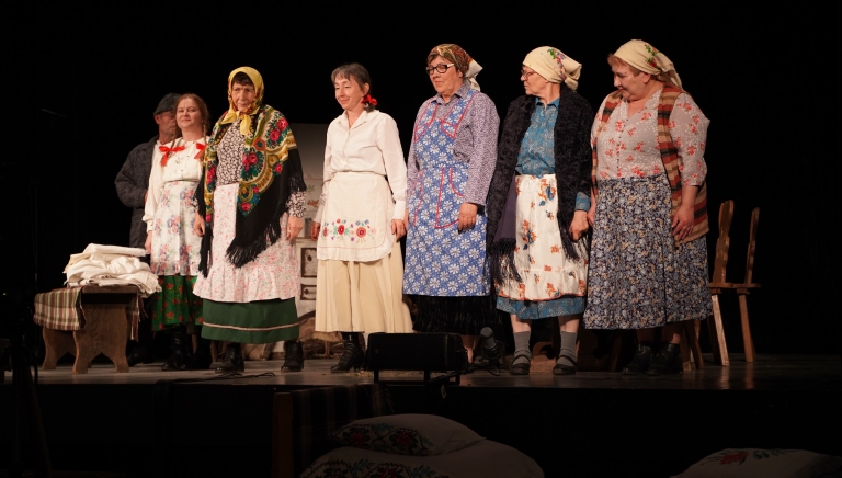 Zdjęcie główne newsa: Piganeczki na 49. Międzywojewódzkim Sejmiku Wiejskich Zespołów Teatralnych w Tarnogrodzie