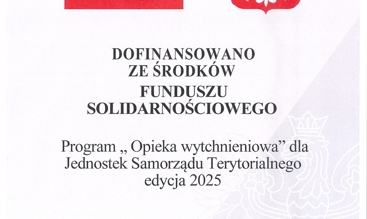 Zdjęcie główne newsa: MGOPS w Sieniawie przystąpi do realizacji Programu  „Opieka Wytchnieniowa” - edycja 2025