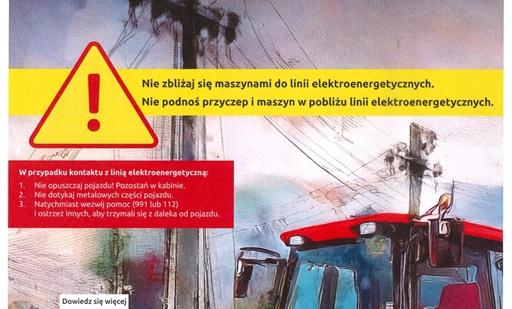 Zdjęcie główne newsa: Prąd jest niebezpieczny także na odległość