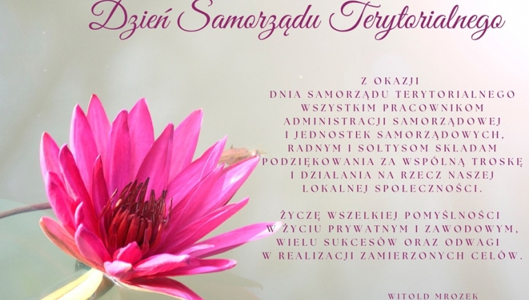 Zdjęcie główne newsa: Dzień Samorządu Terytorialnego