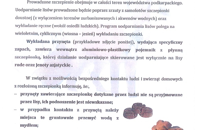 Zdjęcie główne newsa: Komunkat Podkarpackiego Wojewódzkiego Lekarza Weterynarii
