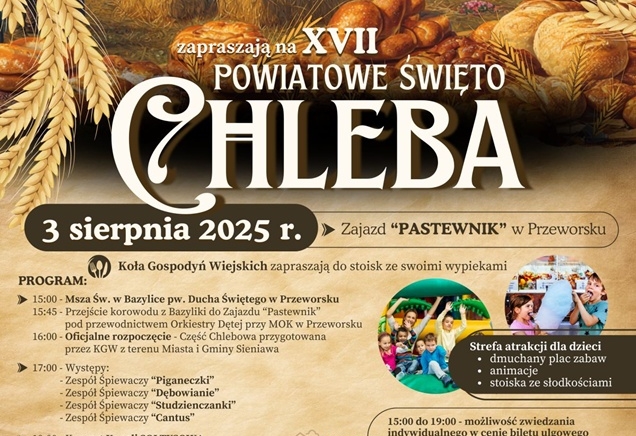 Zdjęcie główne newsa: Powiatowe Święto Chleba